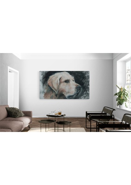 Köpek Resimi- Kanvas Tablo fiyatları