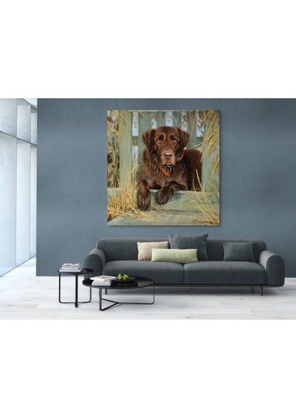 Köpek Resimi- Kanvas Tablo modelleri