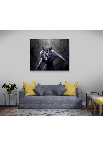 Kurt Resmi Kanvas Tablo