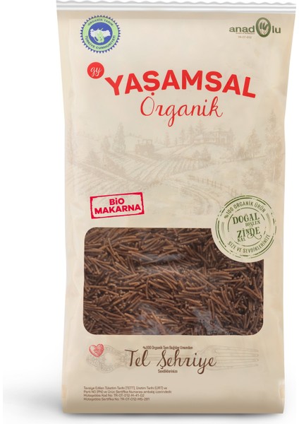 Organik Tel Şehriye 500 gr