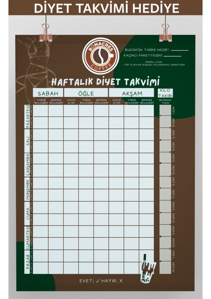 Form 2 x Tarçınlı + 2 x Zencefilli Diyet Kahve 4'lü 60 Günlük