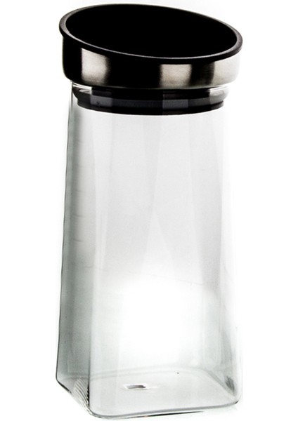 Oblıq Cam Saklama Kabı 500 ml