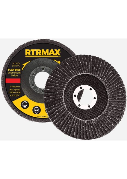 RDF11540 Flap Disk Alüminyum Oksit 115 mm