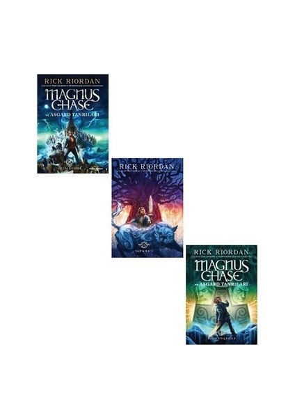 Magnus Chase ve Asgard Tanrıları Ölüm Gemisi - Yaz Kılıcı - Thor'un Çekici - Rick Riordan