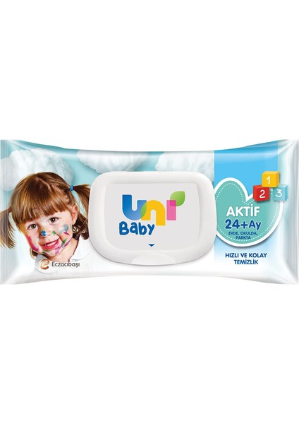 Aktif Islak Mendil 52'li