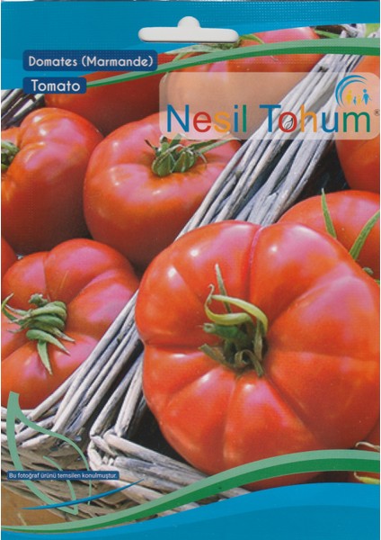 Nesil Tohum - Domates (Marmande ) Tohumu  500 Adet Nesil Tohum