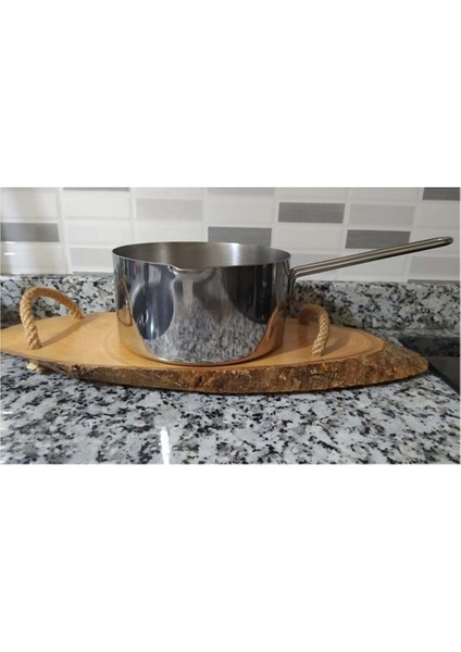 Paslanmaz Çelik Kaçerola Sütlük ve Sosluk 16 cm. modelleri