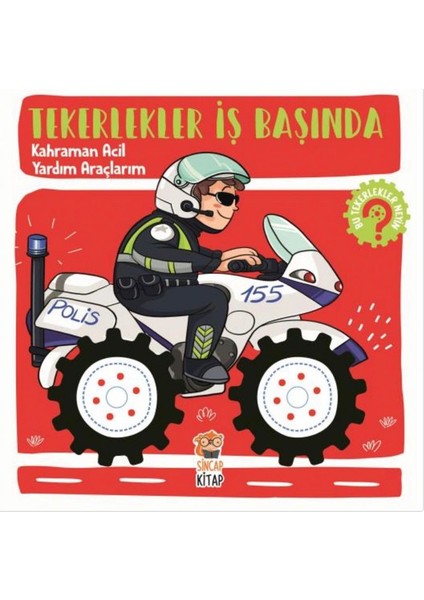 Sincap Kitap 4'lü Set (Bu Kocaman Gözler - Tekerlekler Iş Başında Serisi)