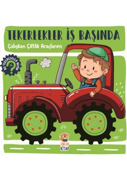 Sincap Kitap 4'lü Set-2 (Bu Kocaman Gözler - Tekerlekler Iş Başında Serisi)