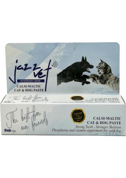 Köpekler Için Kalsiyum 100GR Jazz Vet Calsi-Maltic Paste