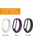 Xiaomi Mi Band 5 ve 6 Uyumlu Silikon Kordon 3'lü Set 4 2