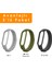 Xiaomi Mi Band 5 ve 6 Uyumlu Silikon Kordon 3'lü Set 20 2