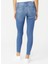 Recycle Jamy Kadın Jean Skinny Highrise Fit Pantolon Agora Light 4