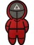 Squid Game Nakış Işleme Arma Patch Peç 5 x 9 cm 1