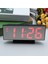 Gece LED Işık Masa Masaüstü USB Kablosu Dijital Çalar Saat LED Ayna Saat Çok Işlevli (Yurt Dışından) 3