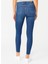 Recycle Jamy Kadın Jean Skinny Highrise Fit Pantolon Agora Dark 2