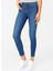 Recycle Jamy Kadın Jean Skinny Highrise Fit Pantolon Agora Dark 4