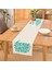 Turkuaz Home Sweet Home Dijital Baskılı Runner 1