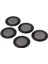 5x Araba Hoparlör Çelik Örgü Sub Woofer Subwoofer Grill Kapak 2 Inç (Yurt Dışından) 1