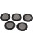 5x Araba Hoparlör Çelik Örgü Sub Woofer Subwoofer Grill Kapak 2 Inç (Yurt Dışından) 4