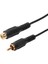 2pack Rca Erkek Kadın Uzatma Kablosu Kompozit Video Kablosu CD Av Tv 25FT (Yurt Dışından) 3