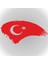 Quart Aksesuar Türk Bayrağı Türkiye Bayrak Sticker 2