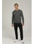SN90 Basic C-Neck Sweatsh Gri Erkek Sweatshirt 3