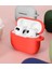 Airpods 3 2021( Airpods 3. Nesil) Kılıf Silikon Kılıf - Kırmızı 2