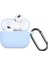 Airpods 3 2021( Airpods 3. Nesil) Kılıf Silikon Kılıf - Mavi 1