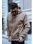 Oversize Kapüşonlu Kanguru Cepli Sweatshirt - Hoodie 3
