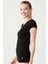 Kısa Kollu V Yaka Basic Tişört 66004 1