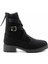 Siyah Süet Kadın Bot & Bootie K02990101802 2