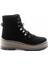 Siyah Süet Kadın Bot & Bootie K02578002702 2