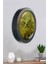 Salon Ofis Duvar Saati Gri Metal Çerçeve 36 cm 1