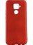 Huawei Mate 30 Lite Kılıf Kamera Korumalı Ince Darbe Emici Leke Tutmaz Silikon Kapak Kırmızı 1