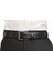Deri 2'li Siyah Set 45 cm Kot Spor Kemer & 35 cm Kumaş Pantolon Kemeri 4