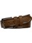 Deri Desenli Premium Taba Kot Spor Kemer 4.5 cm 1