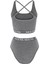 Aurline Bralet & Ephyra Basic Külot Gri Takım 2
