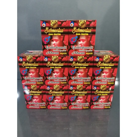 Şahmerdan 240 gr Bitkisel Karışım Macun 10'lu