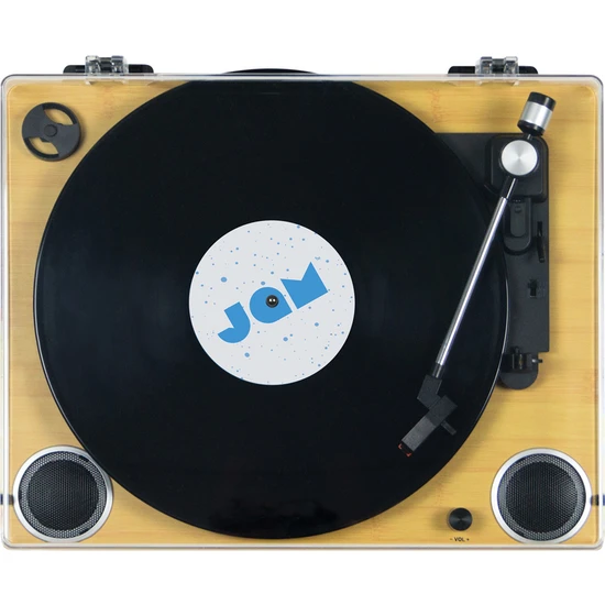 Jam Sound Turntable Yerleşik Hoparlörlü Pikap Ahşap HX-TTP200WDA-EU