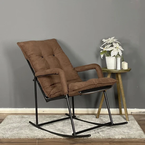 Berta Concept Harpy Kahverengi Sallanır Sandalye & Dinlenme Koltuğu Kahverengi
