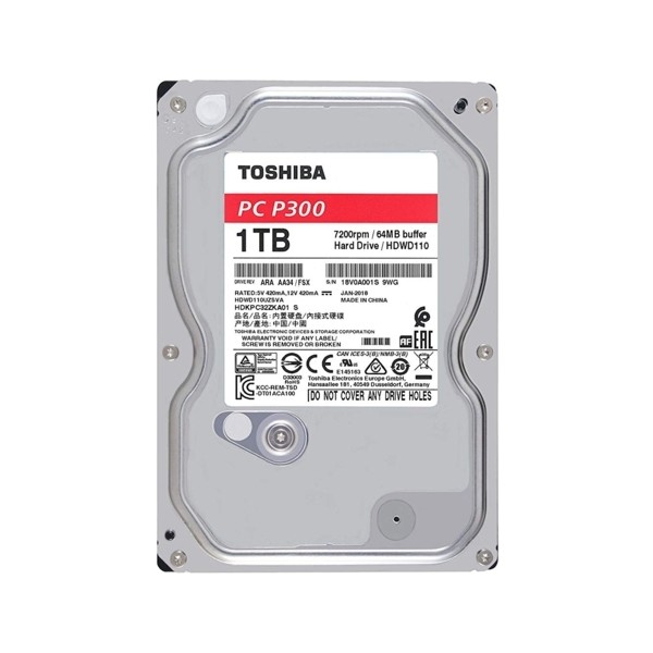 Toshiba P300 HDWD110UZSVA SATA 3.0 7200 RPM 3.5