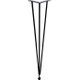 H.A.P Metal Masa Ayağı 73 cm Üniversal Pingolu Firkete Ayak 4 Adet