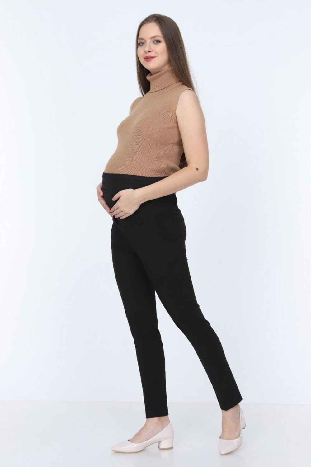 Haimoda Hamile Pantolon Kumaş Dar Paça görsel 2