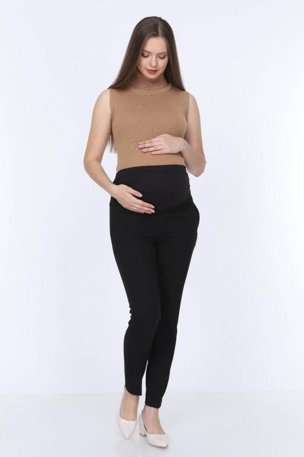 Haimoda Hamile Pantolon Kumaş Dar Paça görsel 3