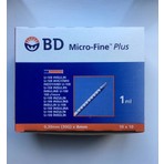 BD Micro-Fine Insülin Enjektörü 1ml 1 Paket 100 Adet