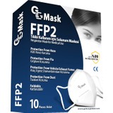 Global N95 5 Katlı Ffp2 Maske Tek Tek Paketli
