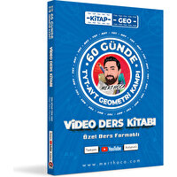 Mert Hoca Yayınları 60 Günde TYT-AYT Geometri Kampı Video Ders Kitabı