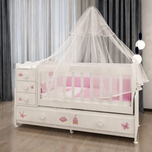 Garaj Home Melina Prenses Bebek Odası Takımı - Yatak ve Uyku Seti Kombinli