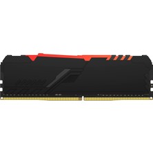 Kingston 16GB Fury Beast Rgb 3600MHZ CL18 Ddr4 Masaüstü Ram